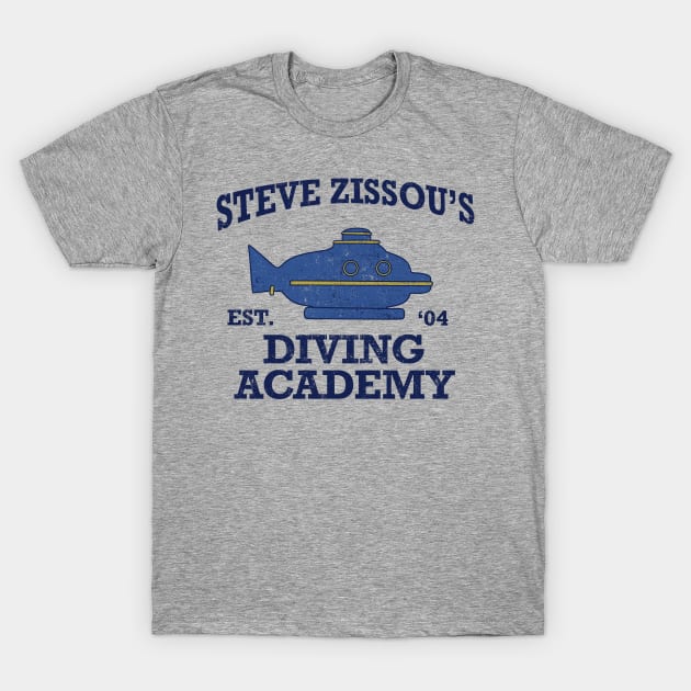 Life Aquatic Steve Zissous Submarine Driving Academy T-Shirt by notajellyfan